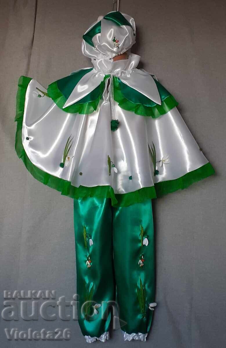 Snowdrop costume for children 3-13 years old 195 lei