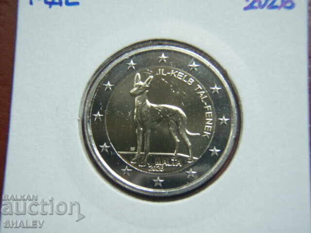 2 euro 2026 Malta „Câinele Faraon”/Malta/ (2) - Unc (2 euro)