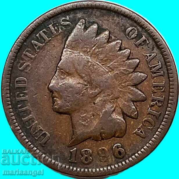 1 Sent 1896 SASHT Indianets - 5