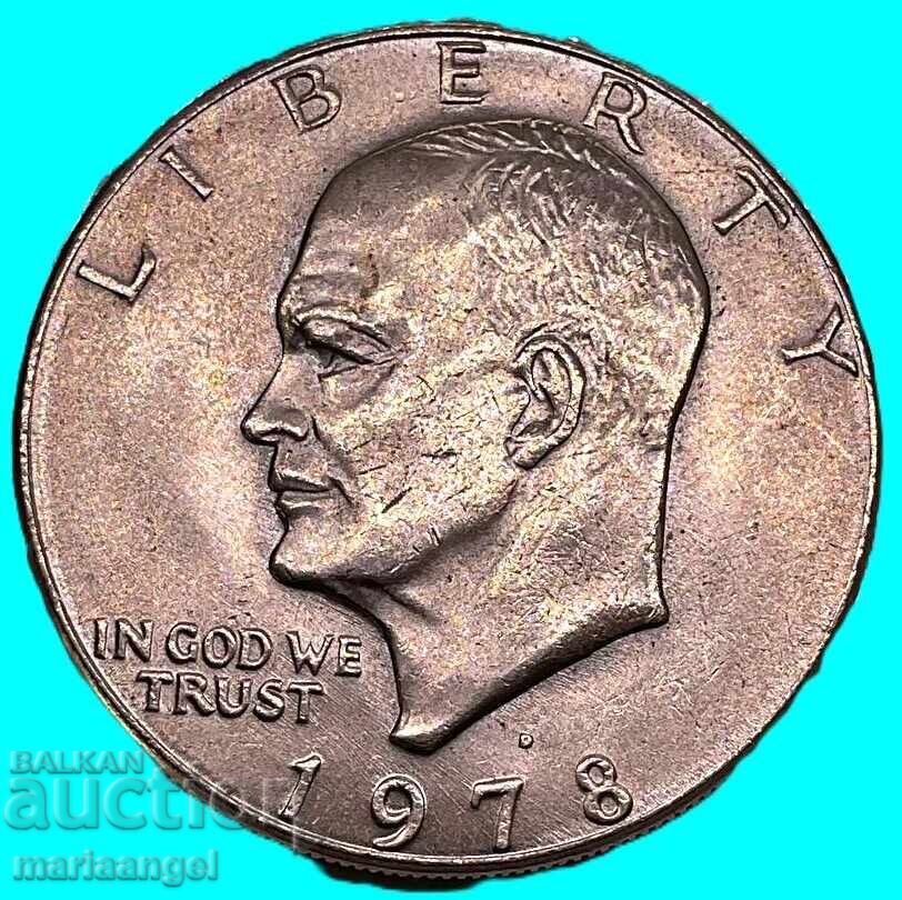Livrarea SUA 1978 1 dolar Eisenhower Livrarea SUA 1978 1 dolar Eisenhower
