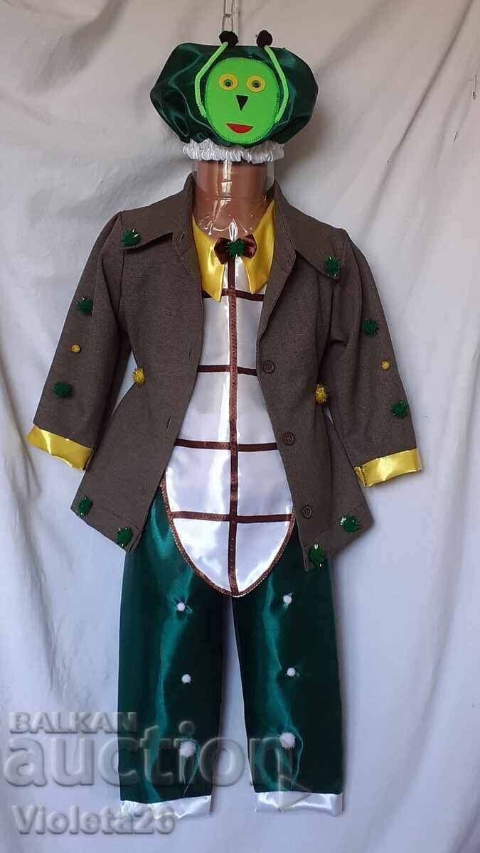 Cricket costume for children 3-13 years old, 175 lei with price € 38.00 | 74.32 BGN