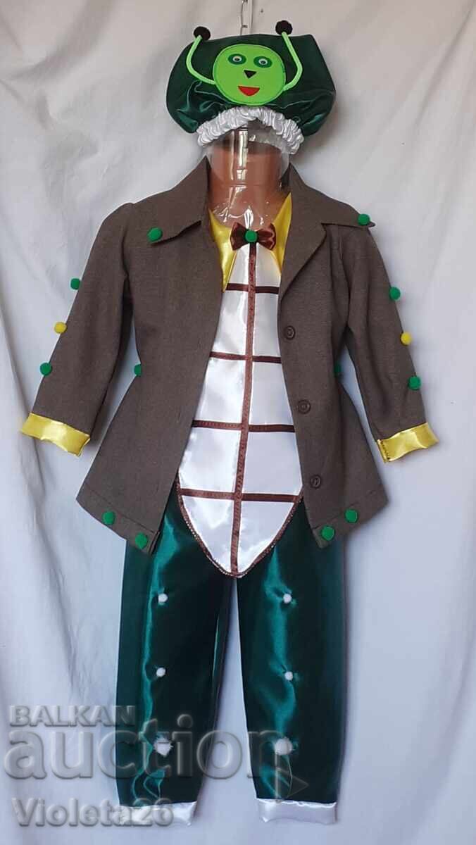 Cricket costume for children 3-13 years old, 175 lei