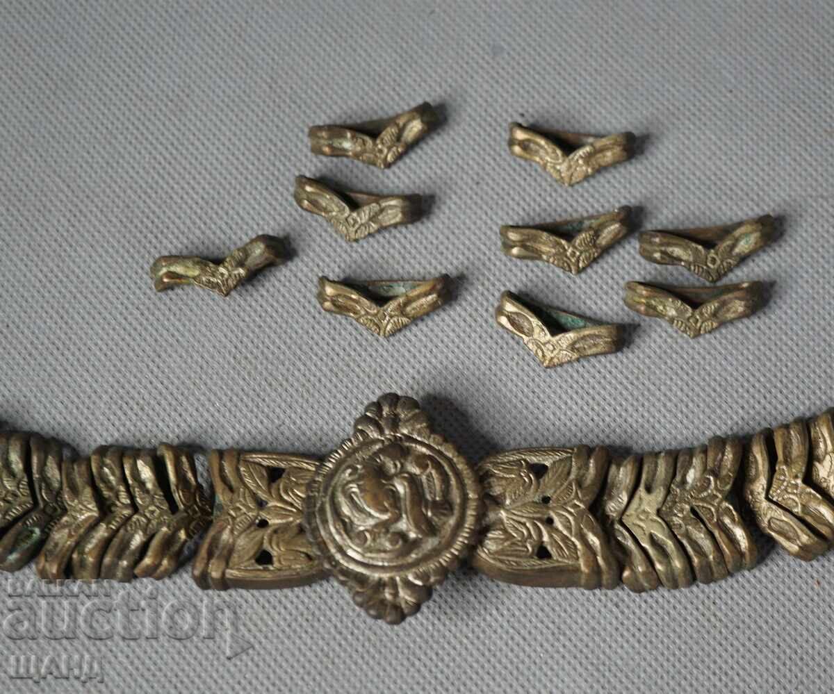 Authentic Revival-era pafta belt for folk costume with price € 100.45 | 196.46 BGN