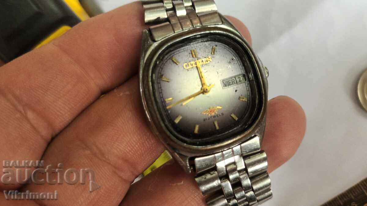 Citizen 21 jewels, λειτουργικό, vintage ρολόι Citizen Citizen 21 jewels, λειτουργικό, vintage ρολόι Citizen