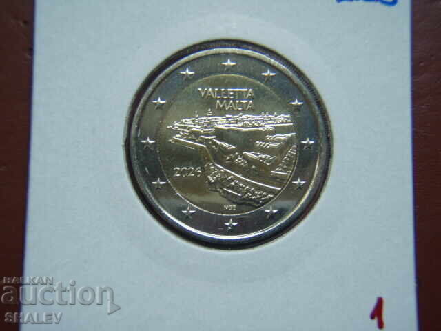 2 euro 2026 Malta "Valletta" (1) Unc (2 euro) cu preț € 16.89 | 33.03 BGN