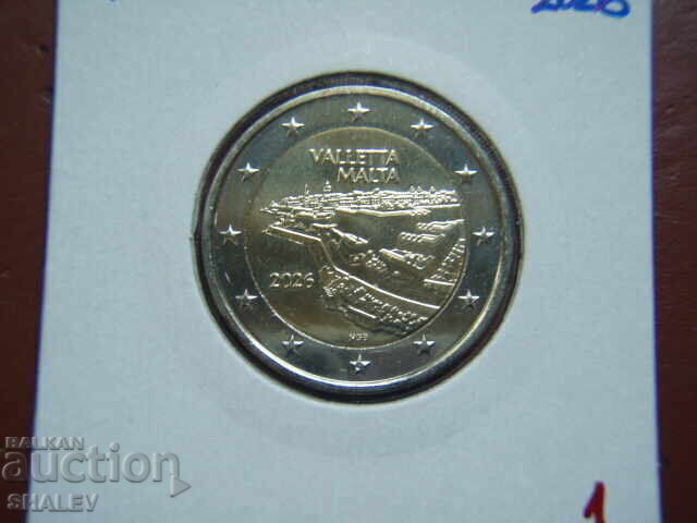 2 euro 2026 Malta "Valletta" (1) Unc (2 euro) 2 euro 2026 Malta "Valletta" (1) Unc (2 euro)