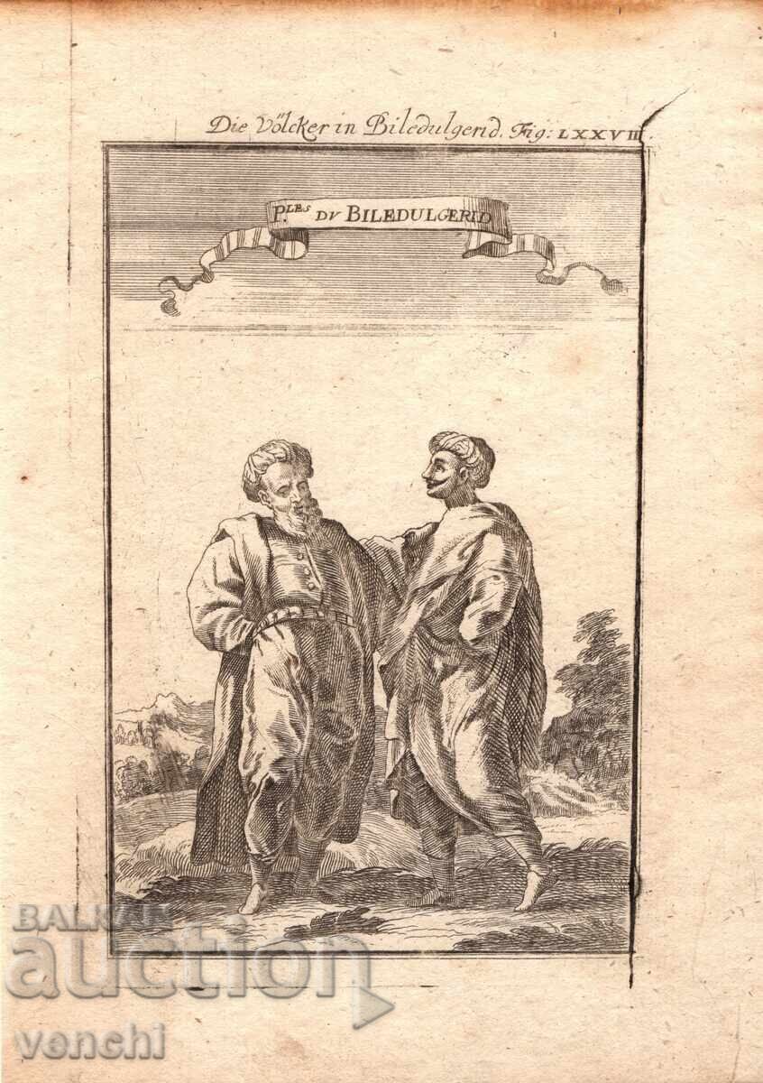 1685 - ГРАВЮРА МАЛЕТ - ХОРА ОТ СЕВЕРНА АФРИКА - оригинал . 1685 - ГРАВЮРА МАЛЕТ - ХОРА ОТ СЕВЕРНА АФРИКА - оригинал .