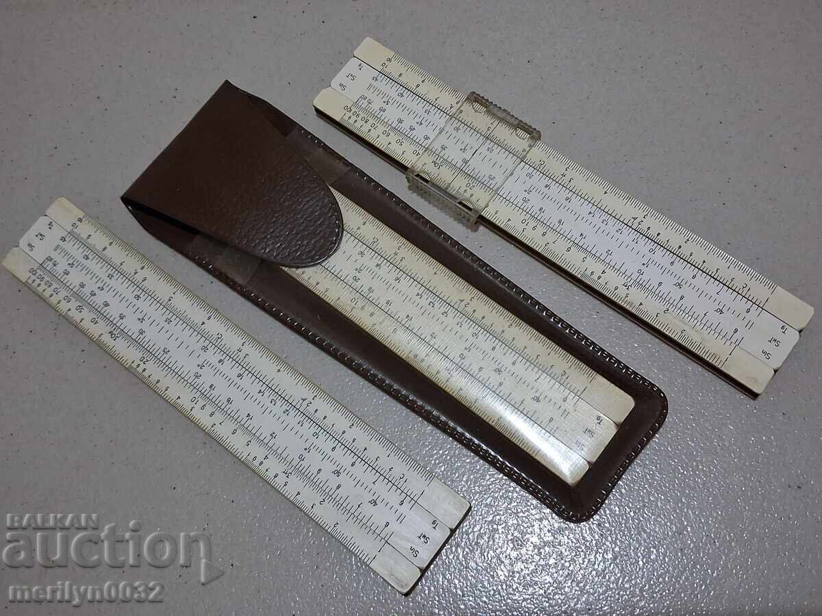 Rigle de calcul riglă de desen Leningrad URSS Rigle de calcul riglă de desen Leningrad URSS