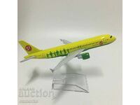 Airbus 320 airplane model S7 Siberia metal A320 Russia
