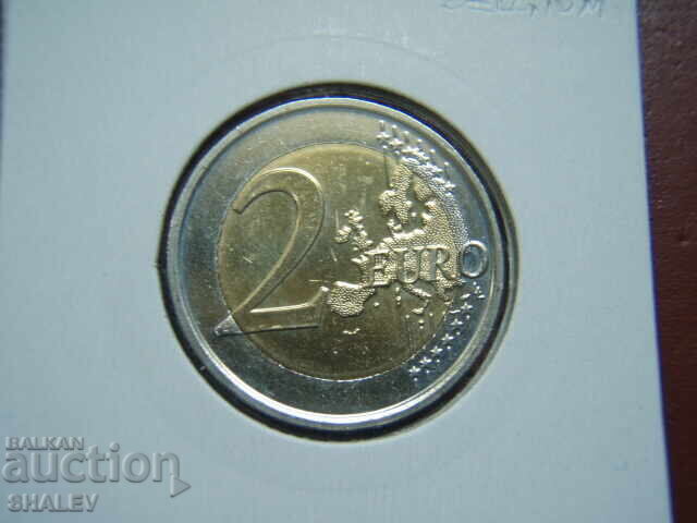 2 euro 2013 Belgia "100 ani Inst. Meteorologic" Unc (2 euro) - 5