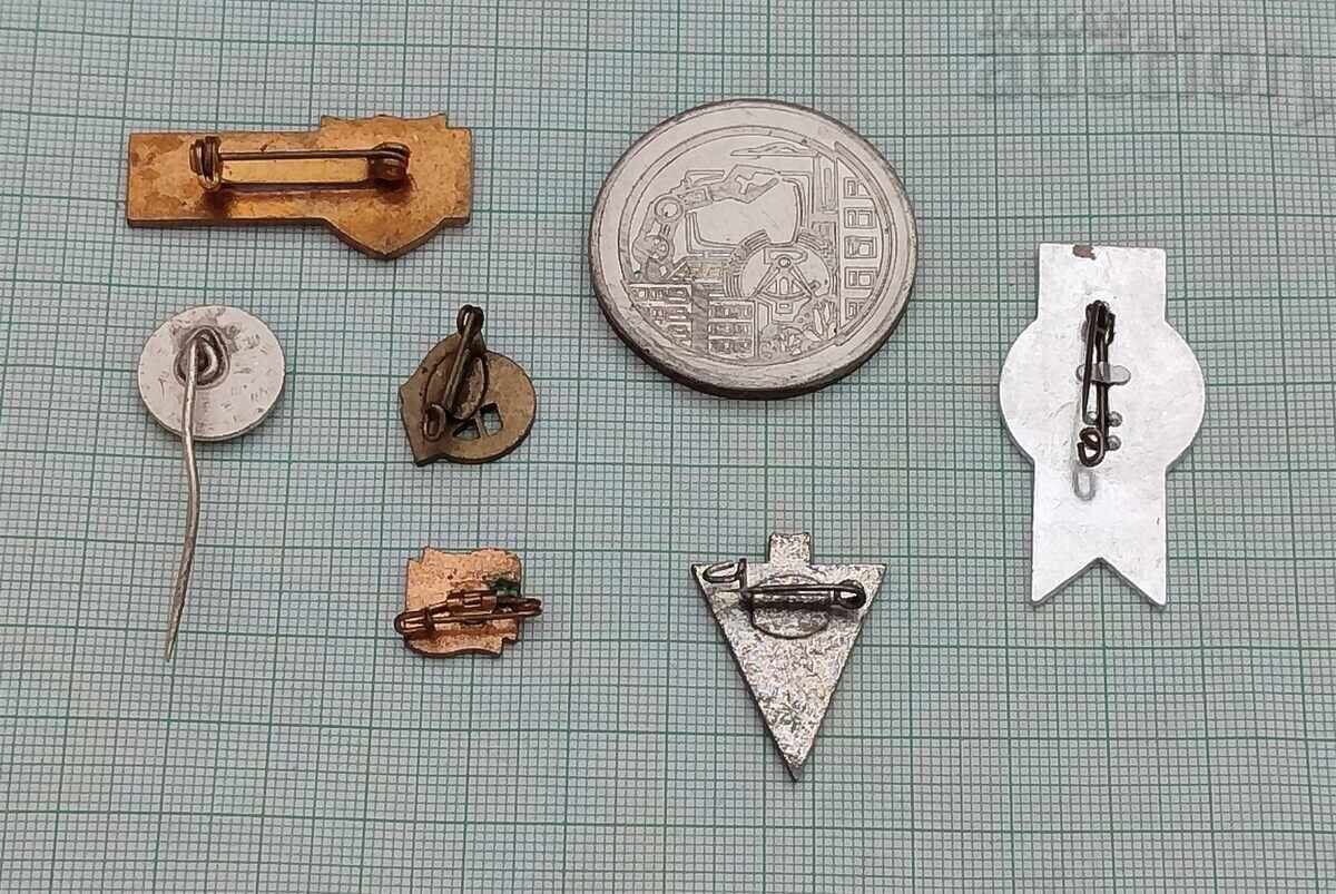 GDR GERMANY BADGES PLAQUE LOT 7 PIECES with price € 7.00 | 13.69 BGN GDR GERMANY BADGES PLAQUE LOT 7 PIECES with price € 7.00 | 13.69 BGN