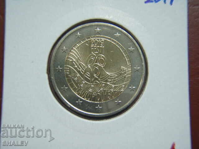 2 euro 2019 Estonia "Laulupidu" /Estonia/ (1) - Unc (2 euro)