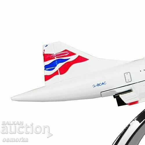 Model avion Concorde British Airways din metal cu preț € 16.50 | 32.27 BGN