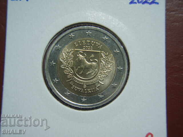 2 euro 2022 Lituania "Suvalkija" (2) - Unc cu preț € 5.00 | 9.78 BGN