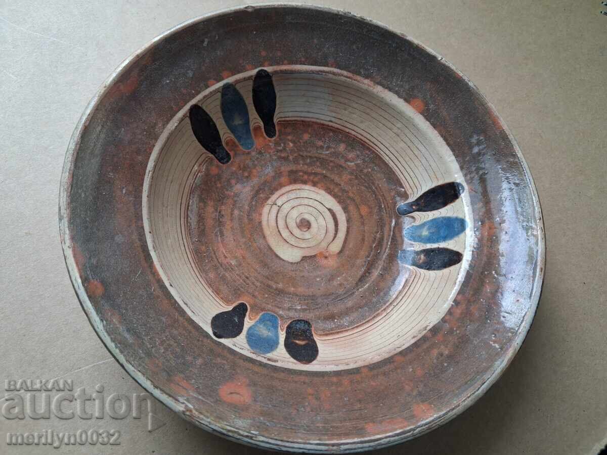 Livrarea Oală veche de lut, ceramică, farfurie