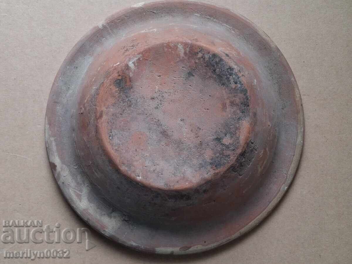 Livrarea Oală veche de lut, ceramică, farfurie