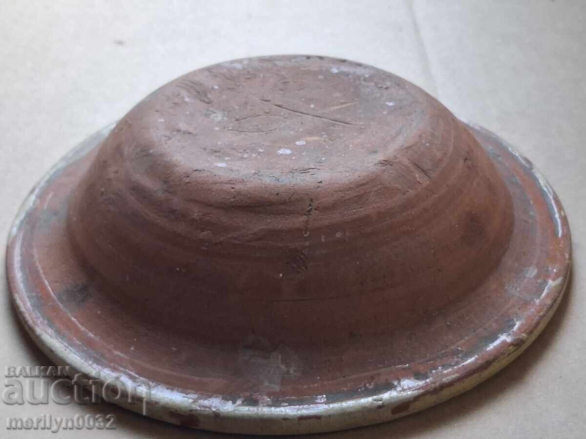 Livrarea Oală veche de lut, ceramică, farfurie