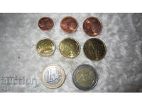 Set complet de monede euro Finlanda 2000/2001