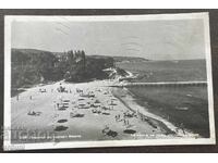 5897 Βουλγαρία καρτ ποστάλ Βάρνα Η παραλία 1958