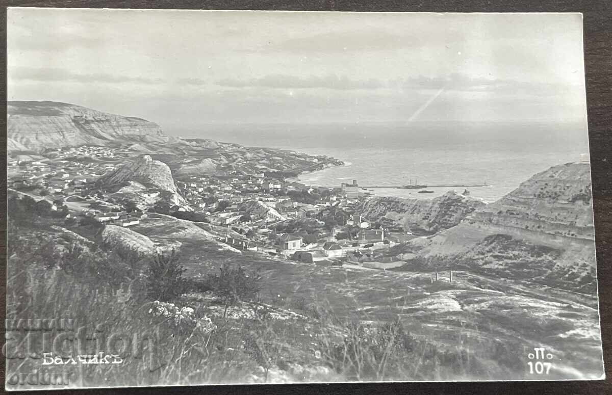 5899 Regatul Bulgariei vedere Balcic din anii '30 foto Kenko