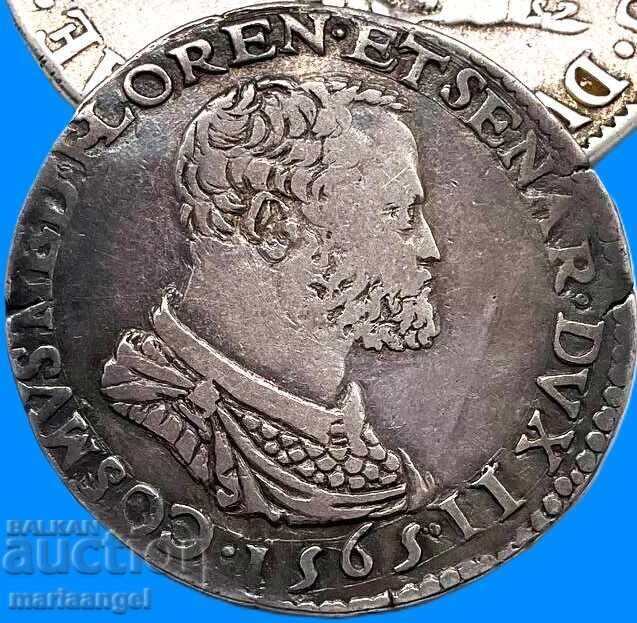 Auction Teston Cosimo de Medici Florence Italy John the Baptist Auction Teston Cosimo de Medici Florence Italy John the Baptist