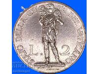 2 lire 1936 Vatican Vatican