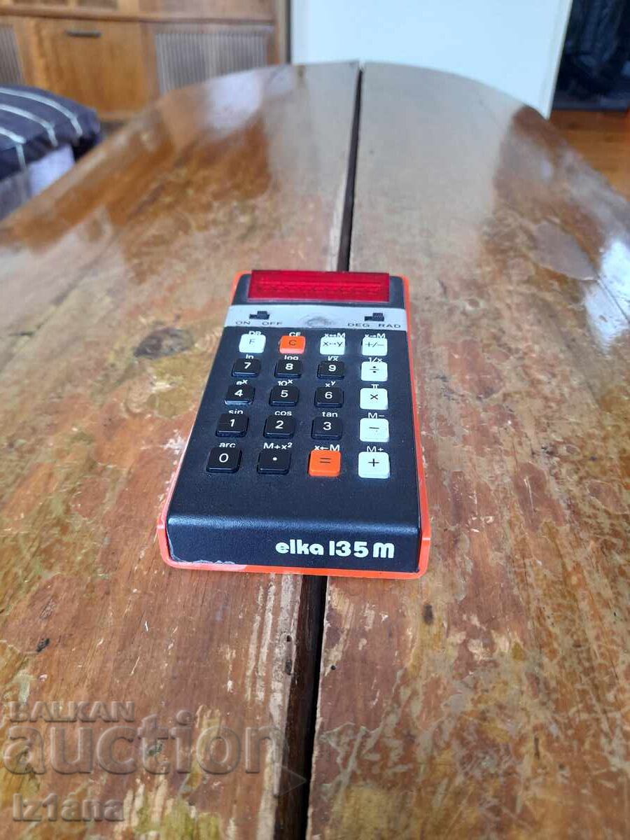 Calculator vechi Elka, Elka 135M