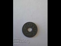 Monedă 10 centime 1942 Franța