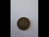 Monedă 1 franc 1922 Franța