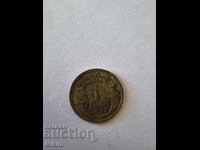 Monedă 1 franc 1938 Franța