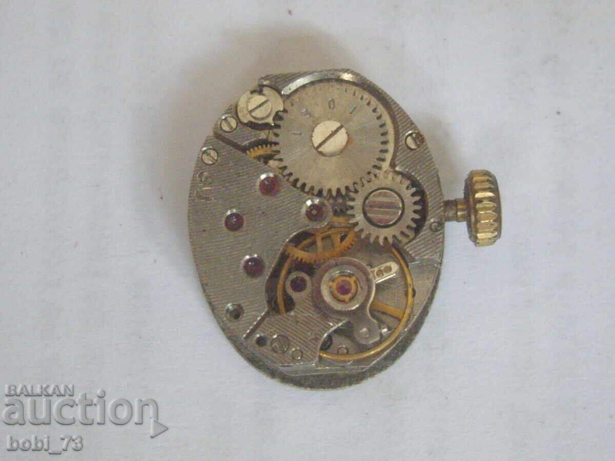 Auction  Old women's - gold-plated Russian watch