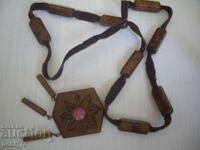Old wooden necklace