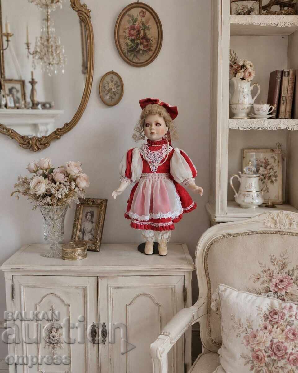 Πορσελάνινη κούκλα Franklin Heirloom Dolls με τιμή € 60.00 | 117.35 BGN