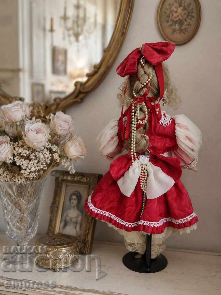Παράδοση Πορσελάνινη κούκλα Franklin Heirloom Dolls