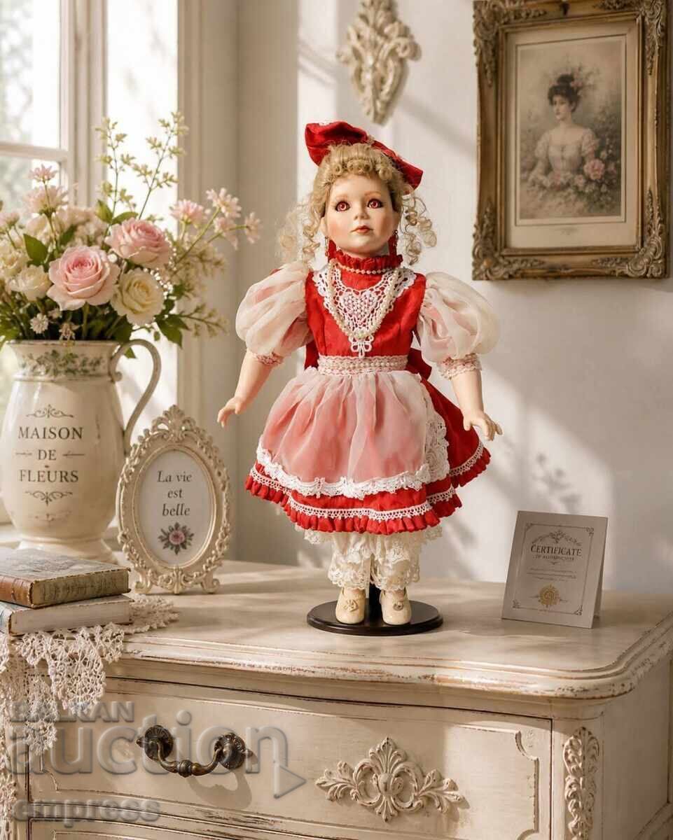 Πορσελάνινη κούκλα Franklin Heirloom Dolls