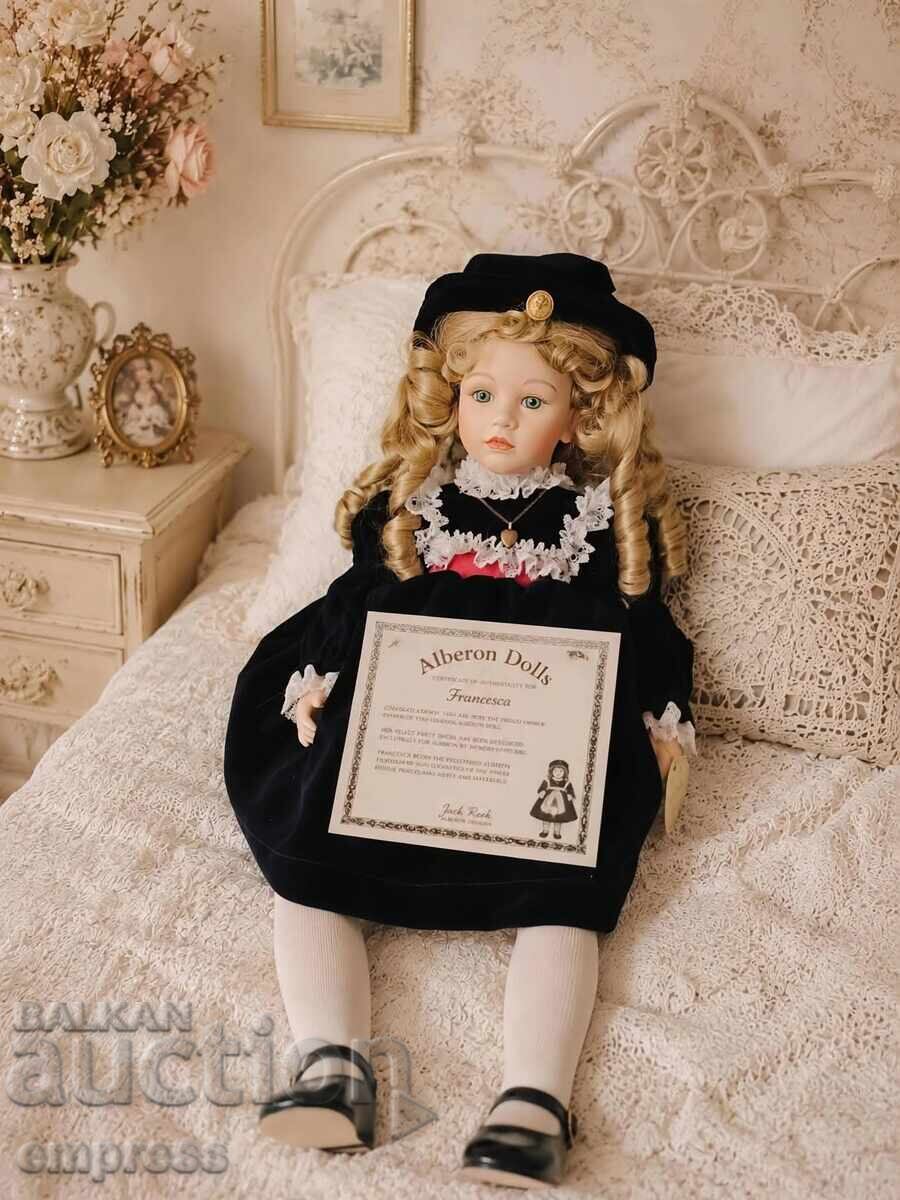 Порцеланова кукла Alberon Francesca с цена € 150.00 | 293.38 лв.