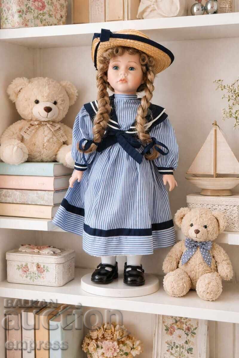 Păpușă din porțelan Alberon Pippa cu preț € 130.00 | 254.26 BGN