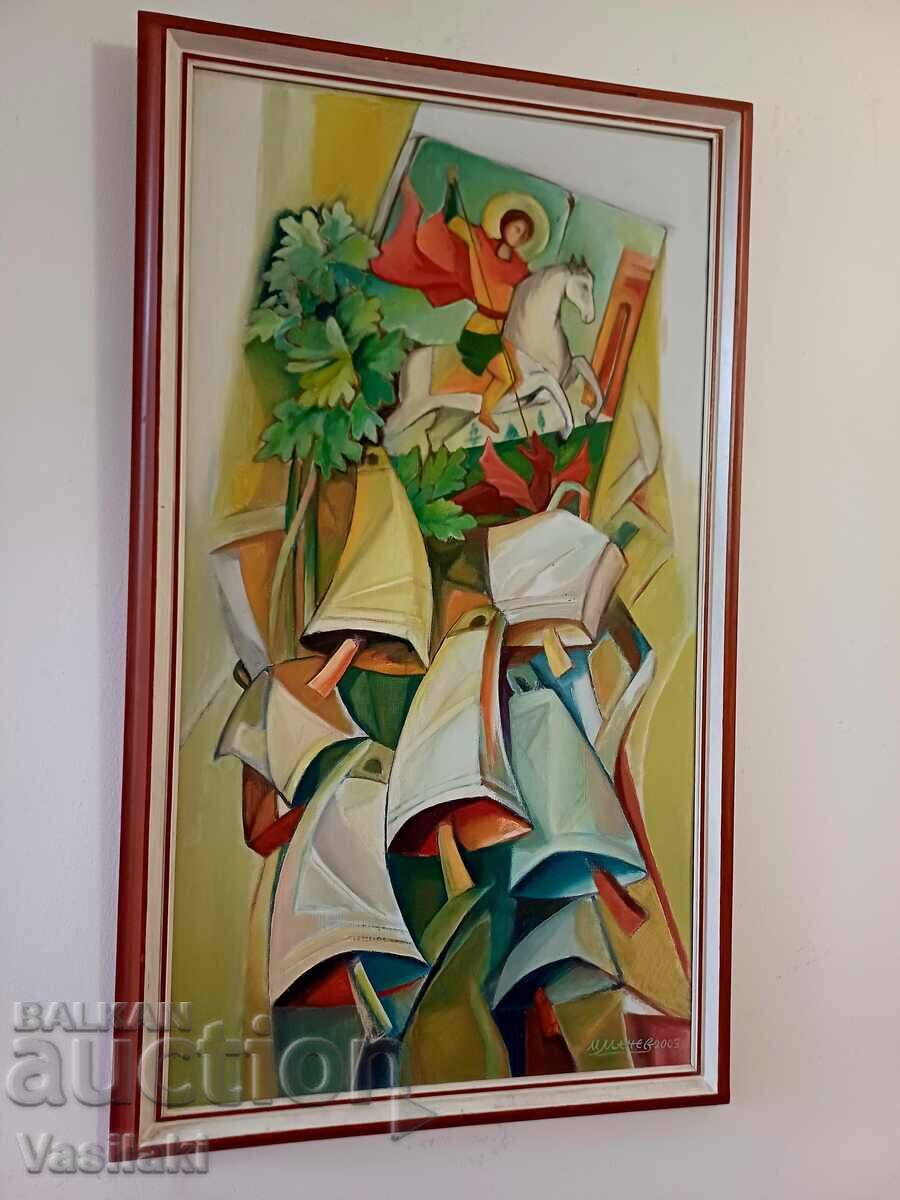 Auction  Beautiful painting by the famous Bulgarian artist Manyo Manev
