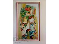 Beautiful painting by the famous Bulgarian artist Manyo Manev