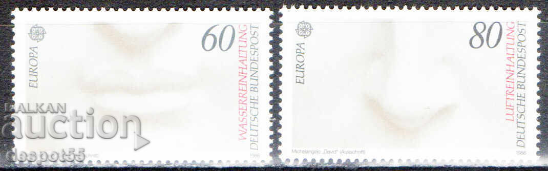 1986. RFG. EUROPA - Protejarea naturii 1986. RFG. EUROPA - Protejarea naturii