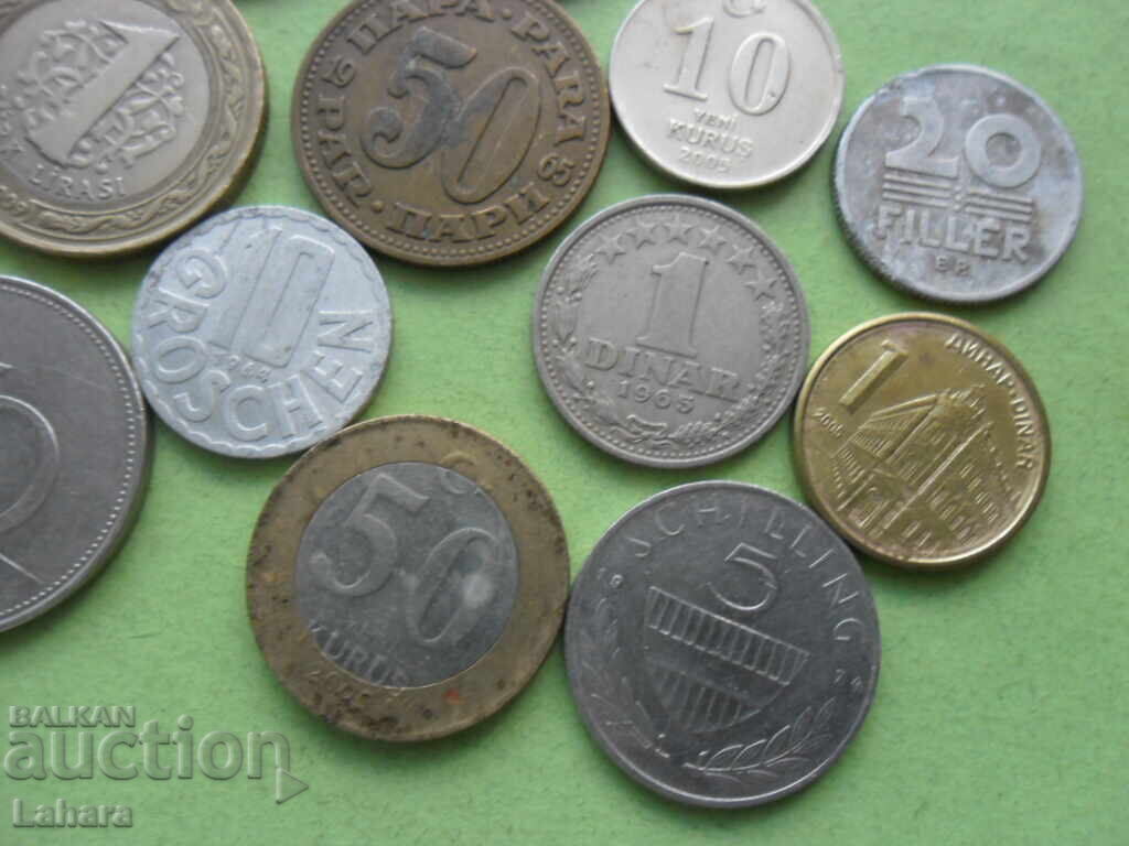 Auction  Lot of various coins