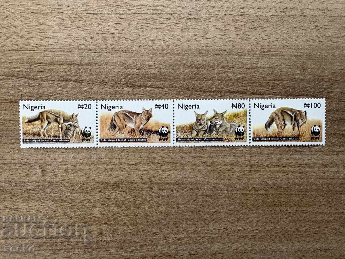 Нигерия - Ивичест чакал (2003) MNH