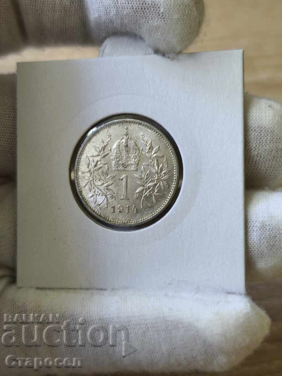 1 coroană 1914 Austria