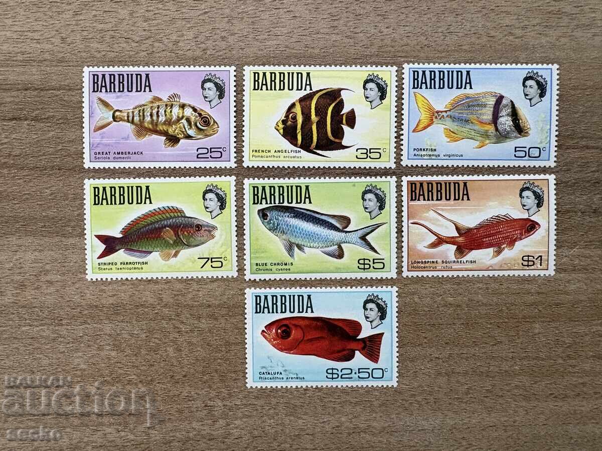 Барбуда - Риби (1969) MNH
