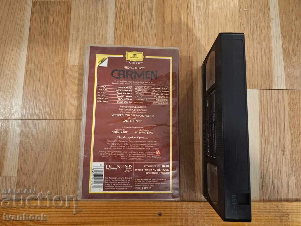 Δημοπρασία Βιντεοκασέτα VHS - Κάρμεν