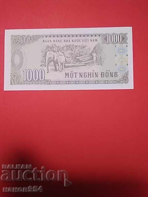 1000 dong Vietnam 1988 cu preț € 1.00 | 1.96 BGN 1000 dong Vietnam 1988 cu preț € 1.00 | 1.96 BGN
