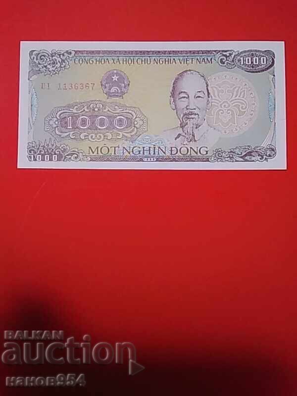 1000 dong Vietnam 1988 1000 dong Vietnam 1988