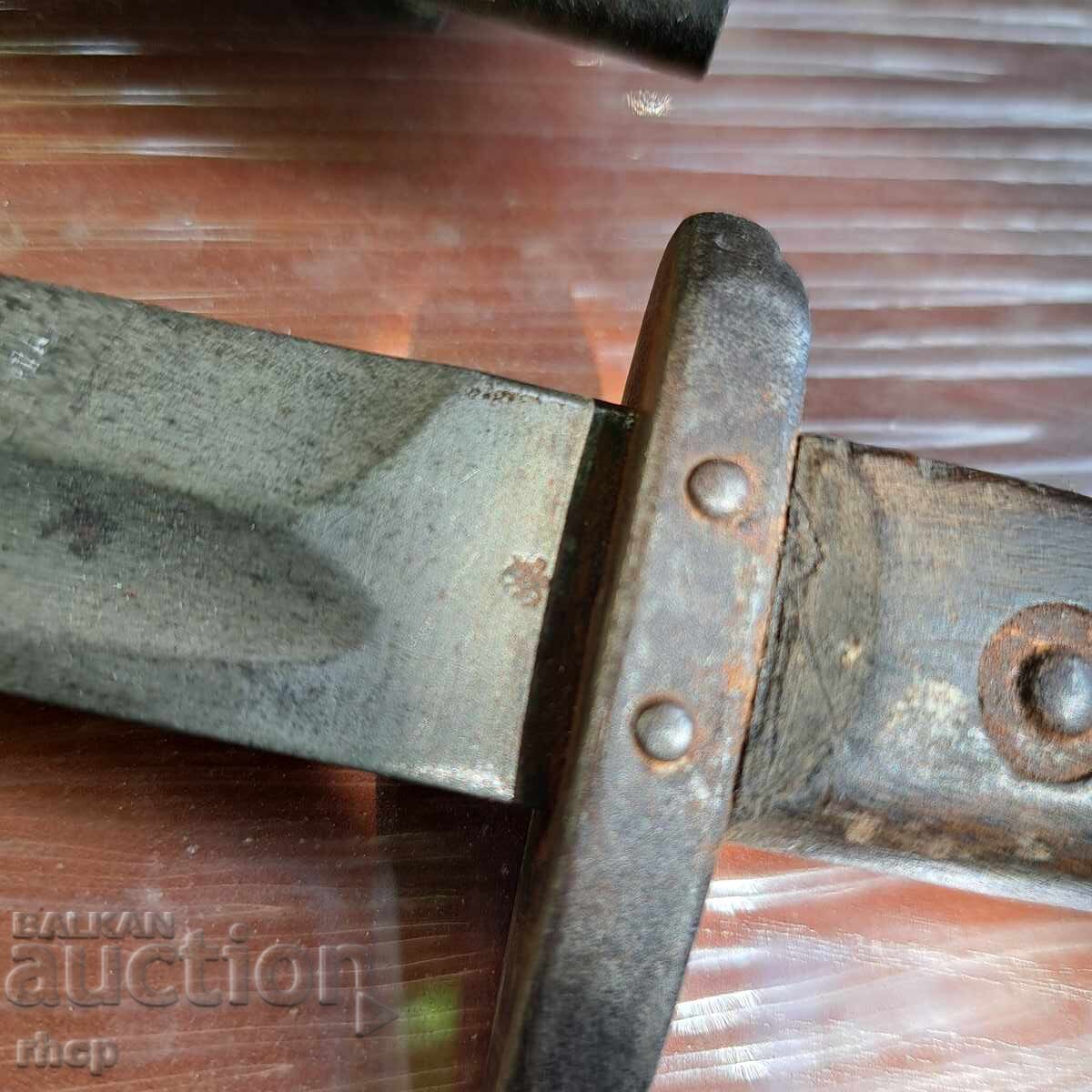 Baionetă Mannlicher M95, fost cuțit de subofițer - 6