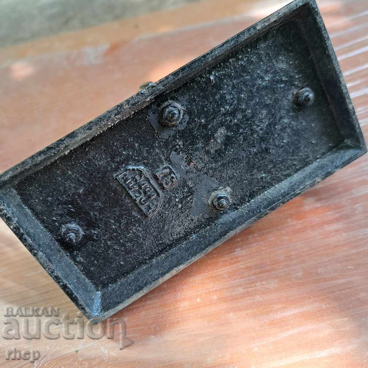 Tun tun vechi sovietic suvenir metalic turnat din fontă - 5