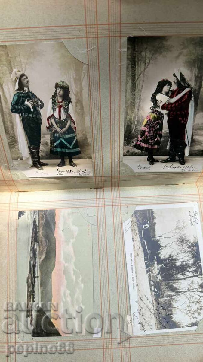 Auction LOT of 150 postcards from Europe with dedications and stamps Auction LOT of 150 postcards from Europe with dedications and stamps